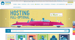 Desktop Screenshot of hostingsolutions.it